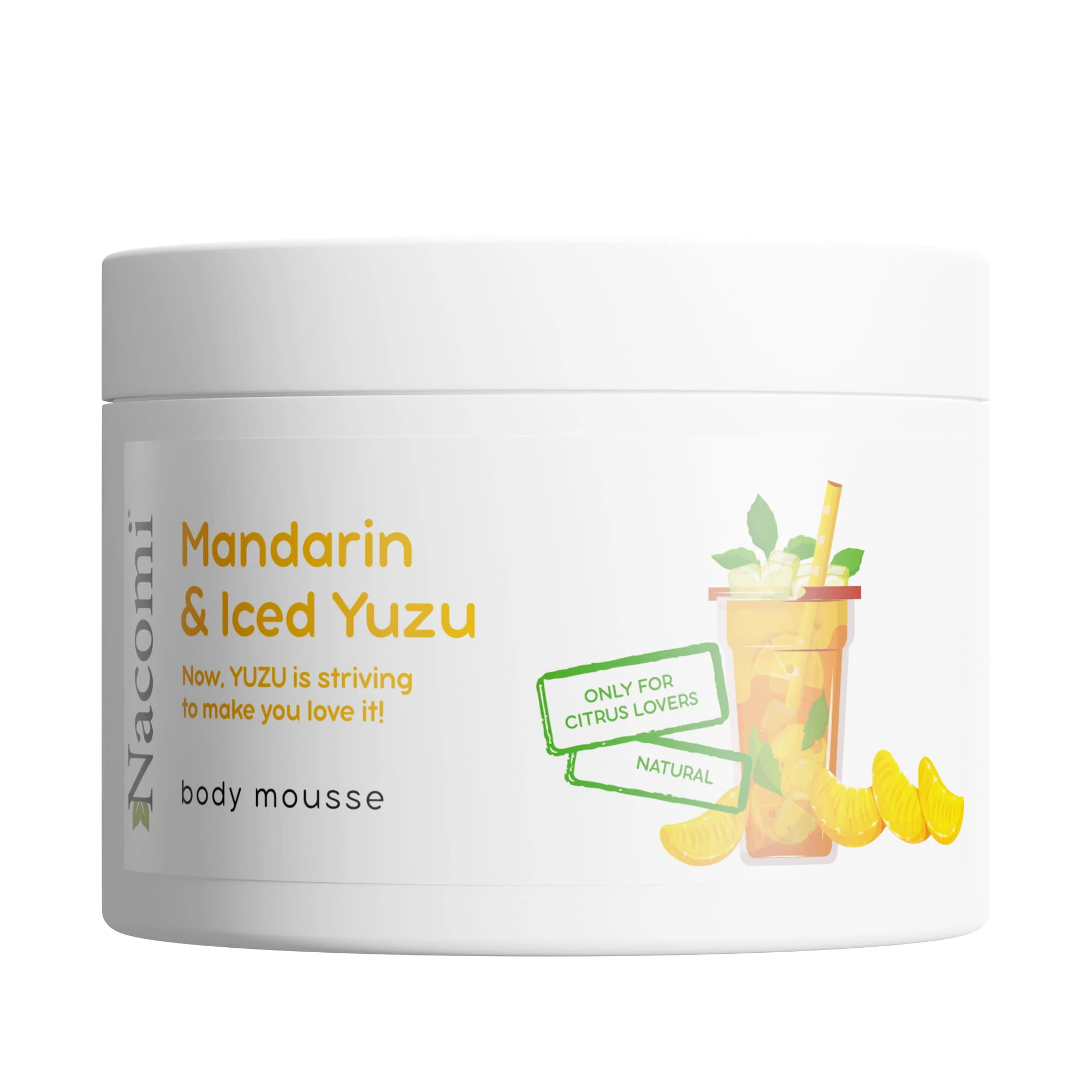 Nacomi - Mus do ciała o zapachu mandarynki i yuzu 180ml