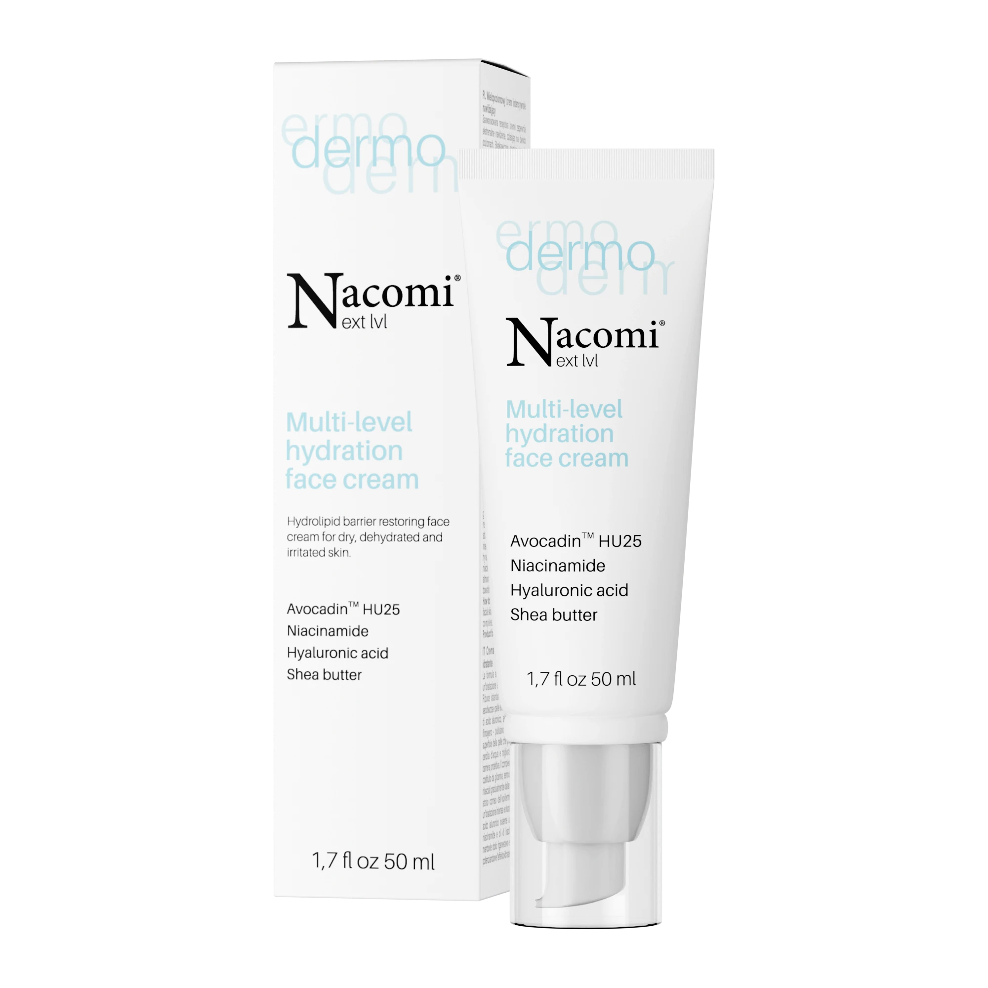 Wielopoziomowy krem intensywnie nawilżający 50 ml