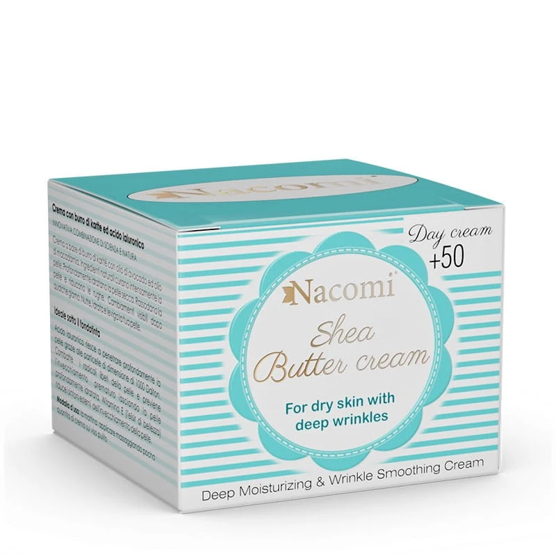 Krem shea na dzień +50, 50 ml